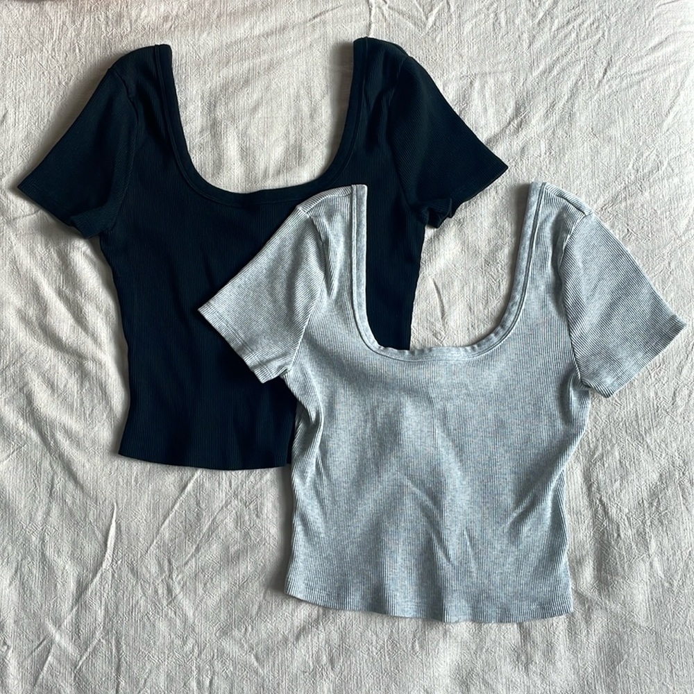 NWOT Ribbed Top bundle